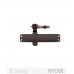 Доводчик накладной RYOBI *1500 DS-1504 DARK_BRONZE STD_HO_ARM EN_2/3/4 до_80кг 1100мм