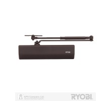 Доводчик накладной RYOBI 2550 D-2550 DARK_BRONZE BC UNIV_ARM EN_1-4 до_80кг 1100мм FIRE