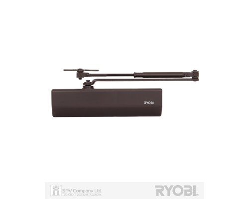 Доводчик накладной RYOBI 2550 D-2550 DARK_BRONZE BC UNIV_ARM EN_1-4 до_80кг 1100мм FIRE