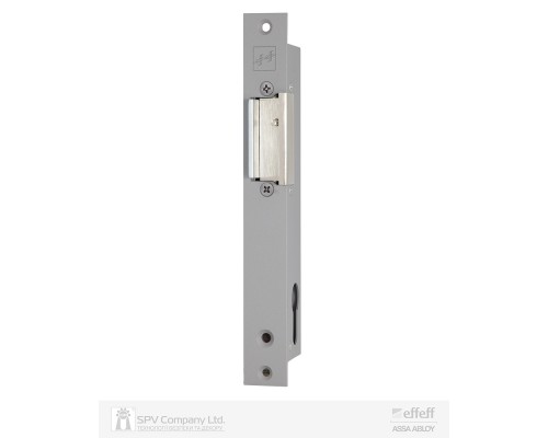 Защіпка електромеханічна EFF EFF 914 ZY12---02E34 (W/O_SP GREY 12V_DC_Ee L_12мм) НЗ для скляних дверей