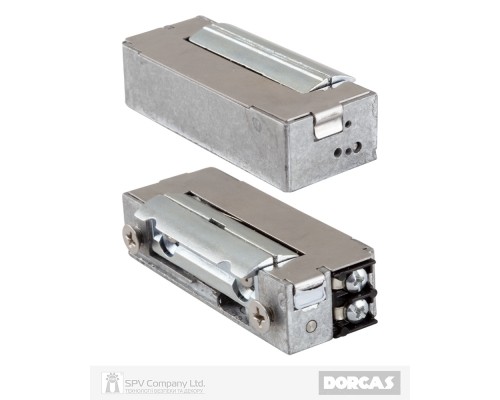Защелка электромеханическая DORCAS 99-2 AF FaFix (W/O_SP 10-24V_AC/DC) НЗ_А универсальная с узким корпусом
