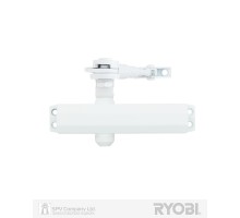 Доводчик накладной RYOBI *1500 DS-1504 GLOSSY_WHITE STD_HO_ARM EN_2/3/4 до_80кг 1100мм