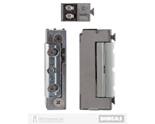 Защелка электромеханическая DORCAS 99-2 AF FaFix (W/O_SP 10-24V_AC/DC) НЗ_А универсальная с узким корпусом