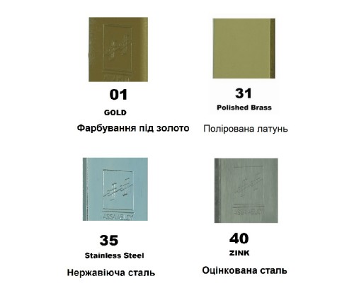 Зворотна планка EFF EFF 165 LAP (-------16531-04) (PB L)