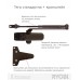 Доводчик накладной RYOBI *8800 8803 DARK_BRONZE UNIV_ARM EN_2/3 65кг 965мм FIRE