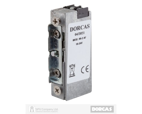 Защелка электромеханическая DORCAS 99-2 AF FaFix (W/O_SP 10-24V_AC/DC) НЗ_А универсальная с узким корпусом
