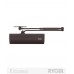 Доводчик накладной RYOBI *1500 D-1554 DARK_BRONZE UNIV_ARM EN_2/3/4 до_80кг 1100мм FIRE