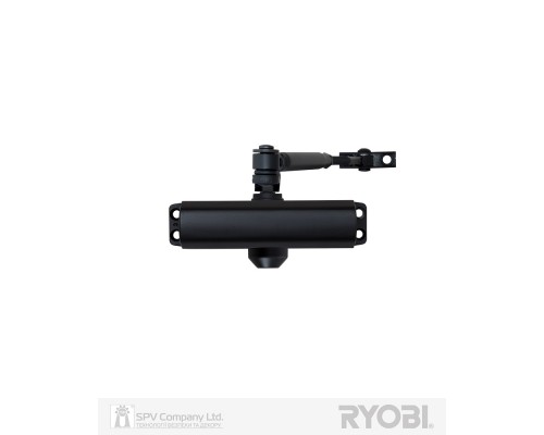 Доводчик накладной RYOBI *9900 9903 BLACK STD_ARM EN_2/3 до_65кг 965мм