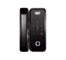 Smart замок ZKTeco GL300 right для скляних дверей зі сканером відбитку пальця і зчитувачем Mifare