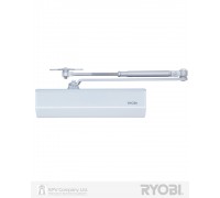 Доводчик накладной RYOBI 2550 D-2550 SILVER BC UNIV_ARM EN_1-4 до_80кг 1100мм FIRE