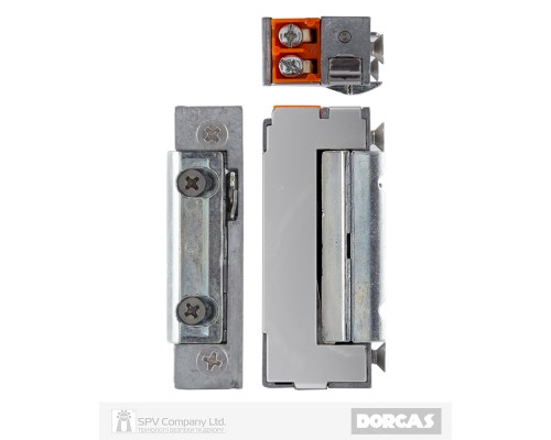 Защелка электромеханическая DORCAS 99-2 NDF FaFix (W/O_SP 10-24V_AC/DC) НЗ_Е универсальная с узким корпусом