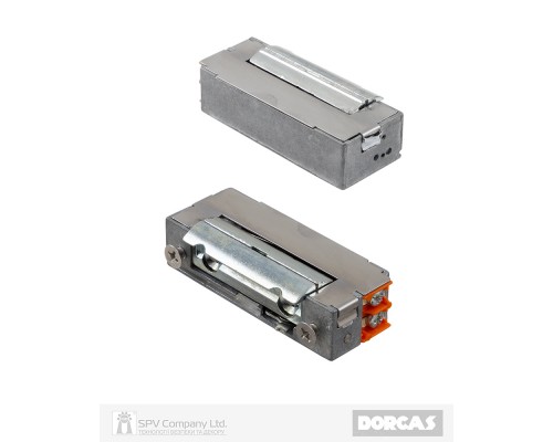 Защелка электромеханическая DORCAS 99-2 NDF FaFix (W/O_SP 10-24V_AC/DC) НЗ_Е универсальная с узким корпусом