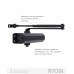 Доводчик накладной RYOBI *1500 D-1554 GREY_ANTHRACITE STD_ARM EN_2/3/4 до_80кг 1100мм FIRE