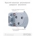 Доводчик накладной RYOBI *8800 8853 SILVER UNIV_ARM EN_2/3 65кг 965мм