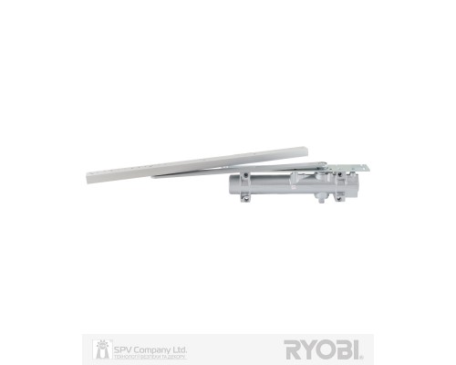 Доводчик врезной RYOBI CO-50 CO-155_R ALUMINIUM BC SLD_HO_ARM EN_6 120кг 1200мм LEFT