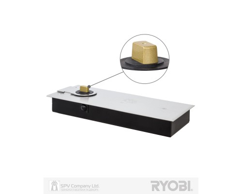 Доводчик напольный RYOBI 400 S-403 HO_90°_W/O_HINGE EN_7 150кг 950мм