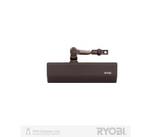 Доводчик накладной RYOBI *1500 D-1554 DARK_BRONZE STD_ARM EN_2/3/4 до_80кг 1100мм FIRE