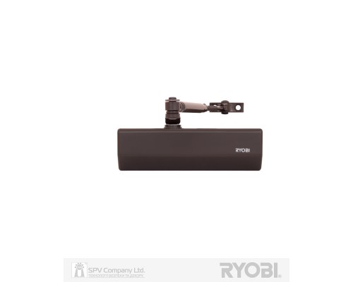 Доводчик накладной RYOBI *1500 D-1554 DARK_BRONZE STD_ARM EN_2/3/4 до_80кг 1100мм FIRE