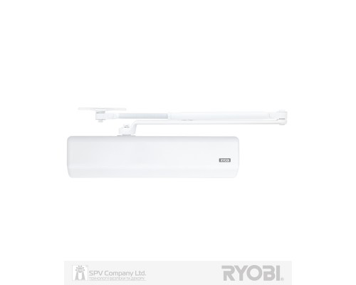 Доводчик накладной RYOBI 3550 D-3550 WHITE BC/DA UNIV_ARM EN_2-5 до_100кг 1250мм FIRE