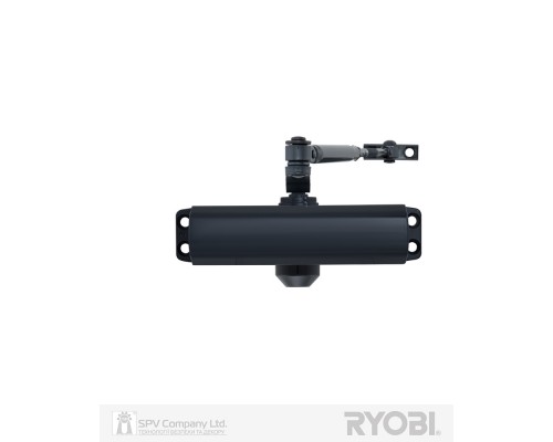 Доводчик накладной RYOBI *9900 9903 GREY_ANTHRACITE STD_ARM EN_2/3 до_65кг 965мм