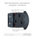 Доводчик накладной RYOBI *1500 DS-1554 GREY_ANTHRACITE STD_HO_ARM EN_2/3/4 до_80кг 1100мм