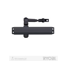 Доводчик накладной RYOBI 2000 D-2005V GREY_ANTHRACITE BC STD_ARM EN_3/4/5 до_100кг 1250мм FIRE