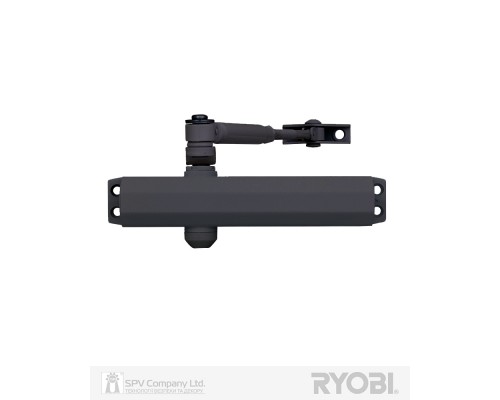 Доводчик накладной RYOBI 2000 D-2005V GREY_ANTHRACITE BC STD_ARM EN_3/4/5 до_100кг 1250мм FIRE