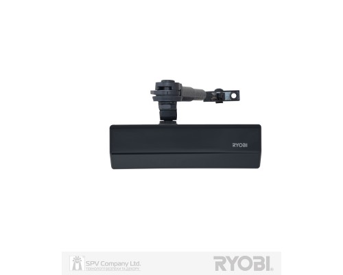 Доводчик накладной RYOBI *1500 DS-1554 GREY_ANTHRACITE STD_HO_ARM EN_2/3/4 до_80кг 1100мм