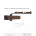 Доводчик накладной RYOBI 1000 B1000V DARK_BRONZE BC/DA STD_ARM EN_2/3/4/5 до_120кг 2400мм