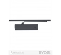 Доводчик накладной RYOBI 2000 D-2050T GREY_ANTHRACITE BC SLD_ARM EN_3 60кг 950мм FIRE