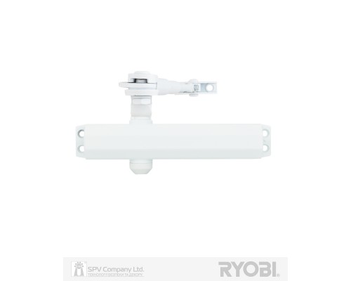 Доводчик накладной RYOBI 2000 DS-2005V WHITE BC STD_HO_ARM EN_3/4/5 до_100кг 1250мм