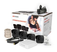 Комплект видеонаблюдения Hikvision NK4E0-1T