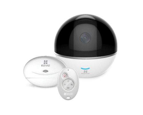 Комплект 2 Мп IP многофункциональная PT камера + Hub+брелок EZVIZ CS-CV248 (C6T with RF) 