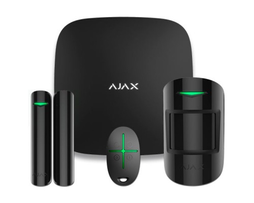 Комплект сигналізації Ajax StarterKit Cam Plus black