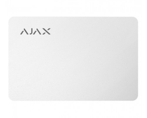безконтактна карта управління Ajax Pass white (10pcs)