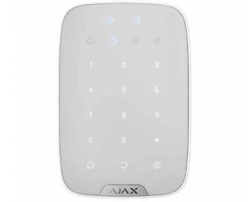 Бездротова клавіатура Ajax Keypad Plus white