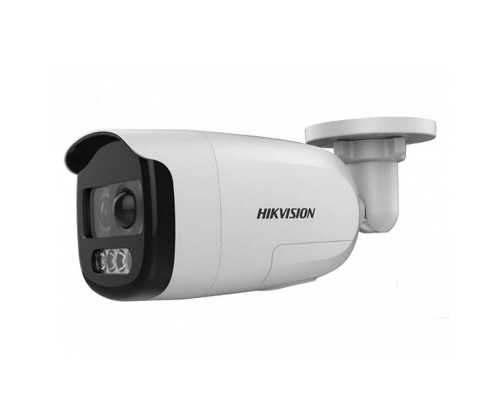 2 Мп Turbo HD ColorVu видеокамера с PIR датчиком и сиреной Hikvision DS-2CE12DFT-PIRXOF28 (2,8 мм)