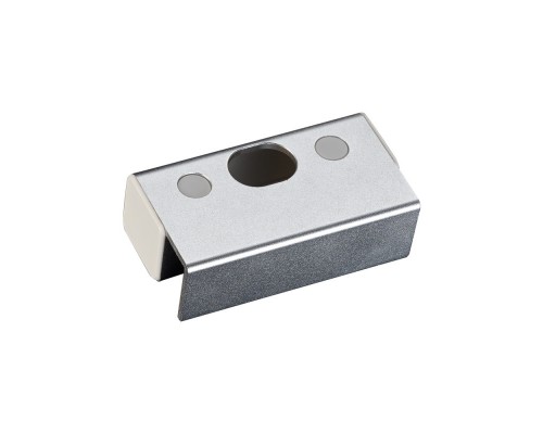 Відповідна алюмінієва планка BBK-601 з кріпленням на скляні двері без рами для замків серії YB-100/200